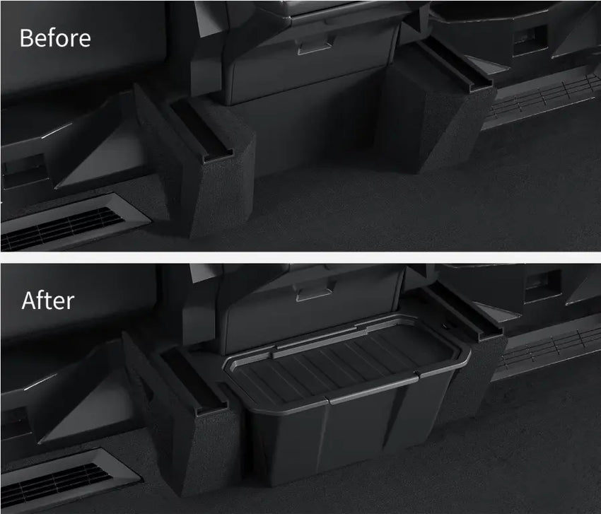 Rear Seat Storage Box | Cybertruck Teslup
