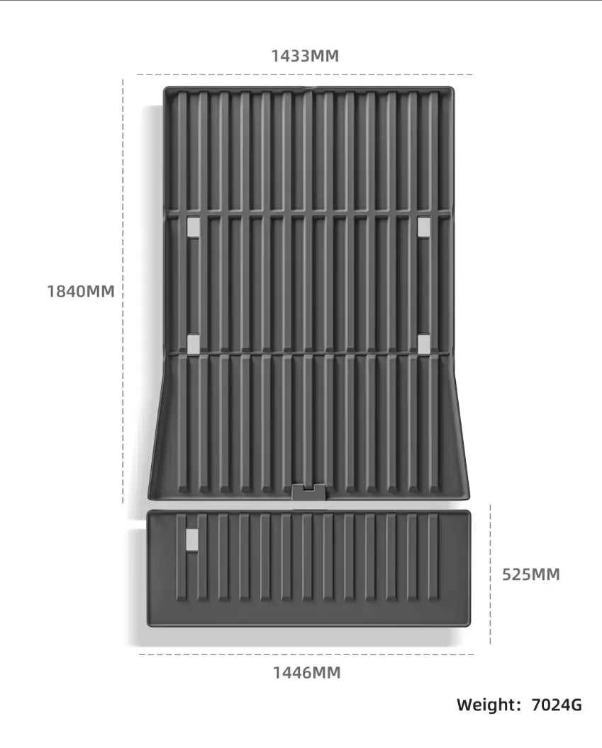 All Weather Trunk Liner | Cybertruck Teslup