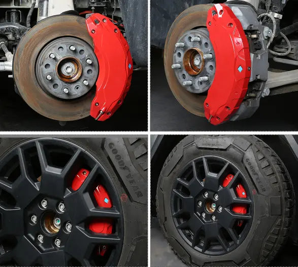 Red Brake Calipers | Cybertruck Teslup