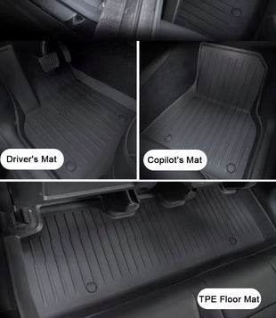 All Weather Floor Mats 3PCS | Model Y Teslup