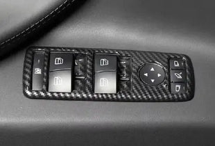 Carbon Fiber Window Button Trim | Model S, X Teslup