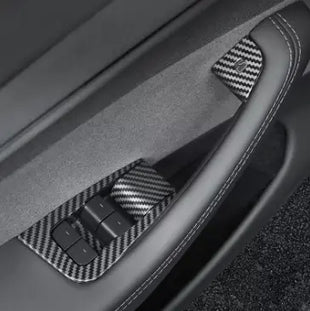 Carbon Fiber Window Trim | Model Y 2025+ Teslup