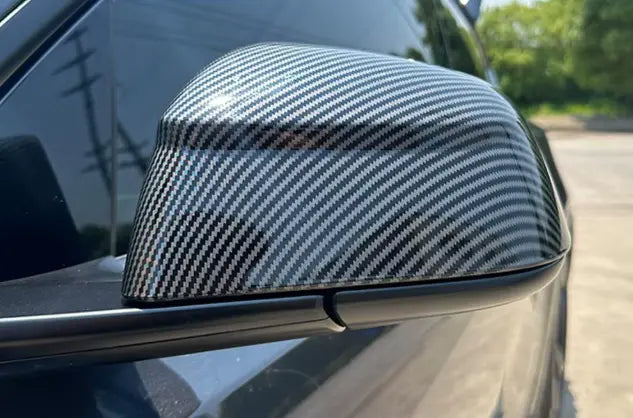 Carbon Fiber Mirrors | Model Y 2025+, 3 2024+ Teslup