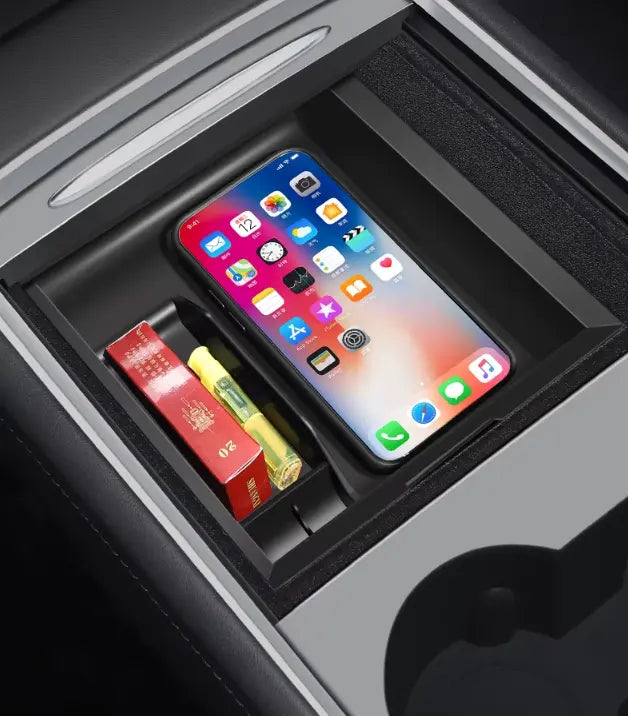 Center Console Storage 3PCS | Model 3, Y TesPlg