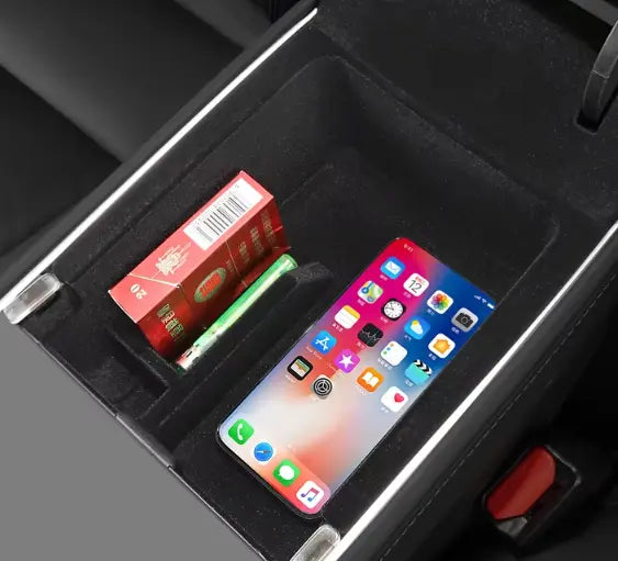 Center Console Storage 3PCS | Model 3, Y TesPlg