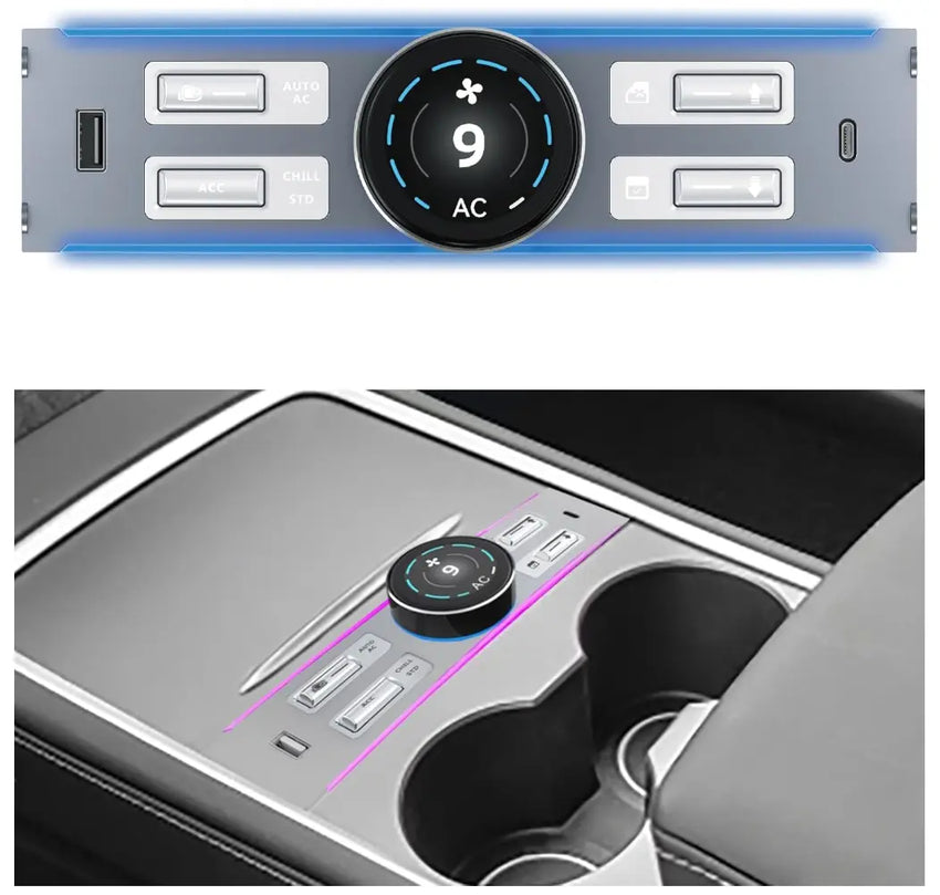 Control Knob Docking Station | Model 3, Y TesPlg