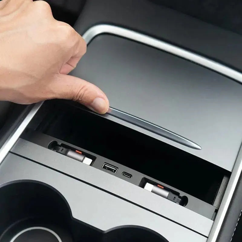 Tesla Model Y & Model 3 Center Console Charging Station (2024–2025) TesPlg